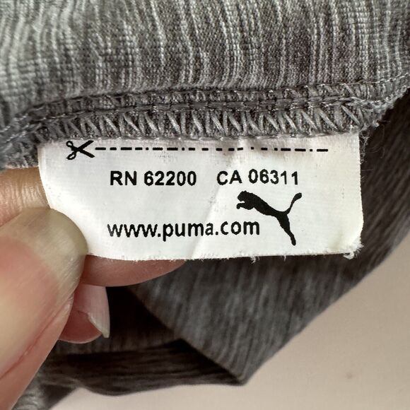 Puma Mens Medium Gray Outdoors Golf 1/4 Zip Pullover Lanier Islands - Picture 12 of 15